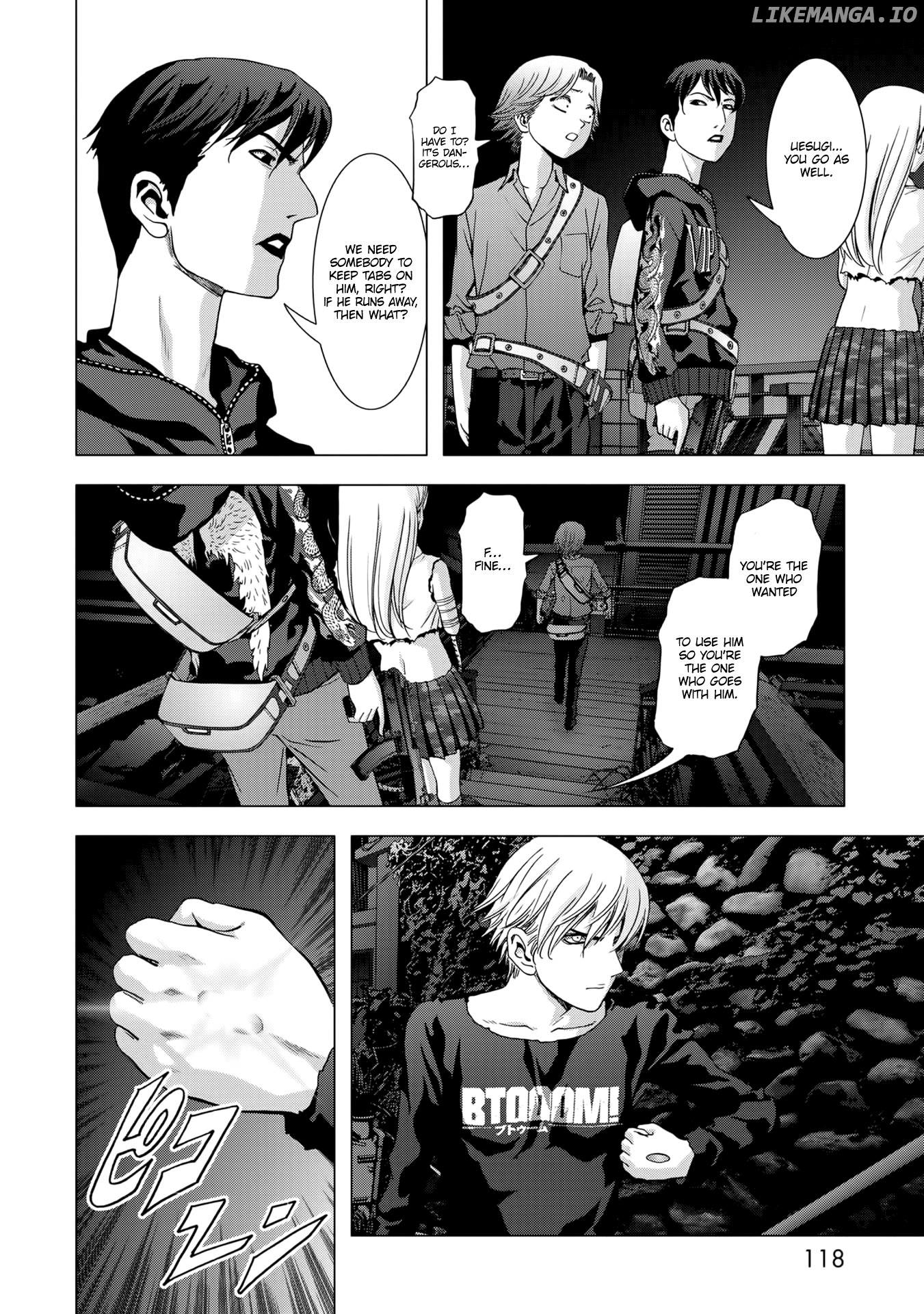 Btooom! chapter 100 - page 22