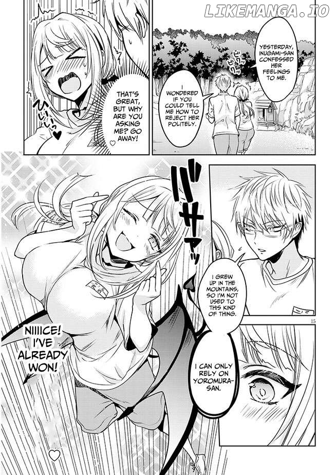 Moteharune, Ashiya-kun Chapter 2.1 - page 15