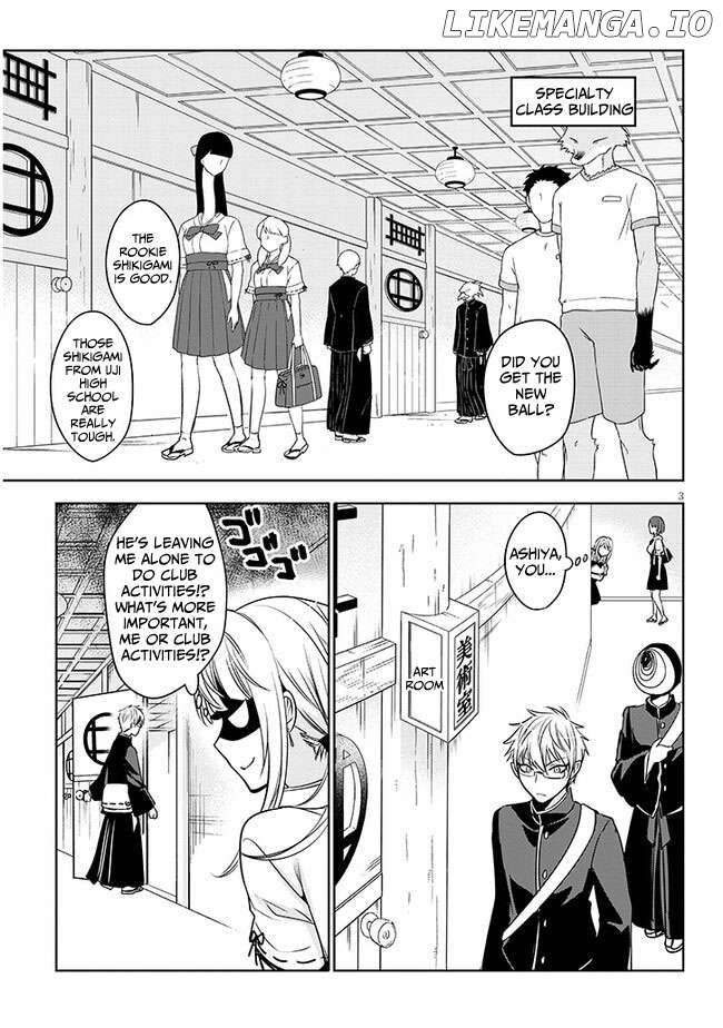 Moteharune, Ashiya-kun Chapter 3.1 - page 3