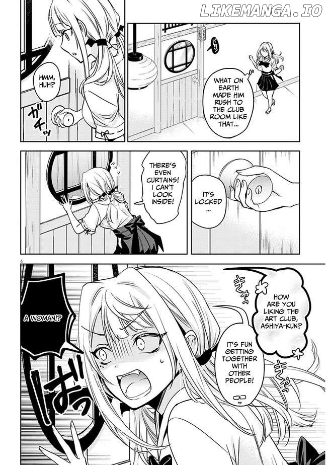 Moteharune, Ashiya-kun Chapter 3.1 - page 4