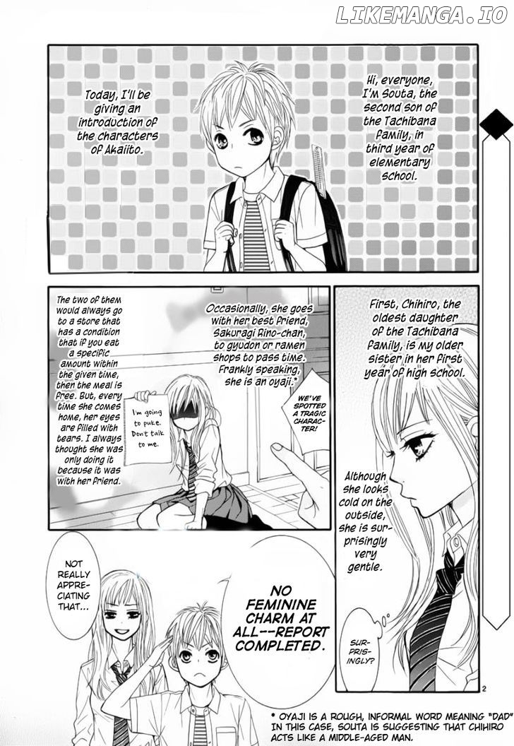 Akaiito (MIYASAKA Kaho) chapter 0.1 - page 2