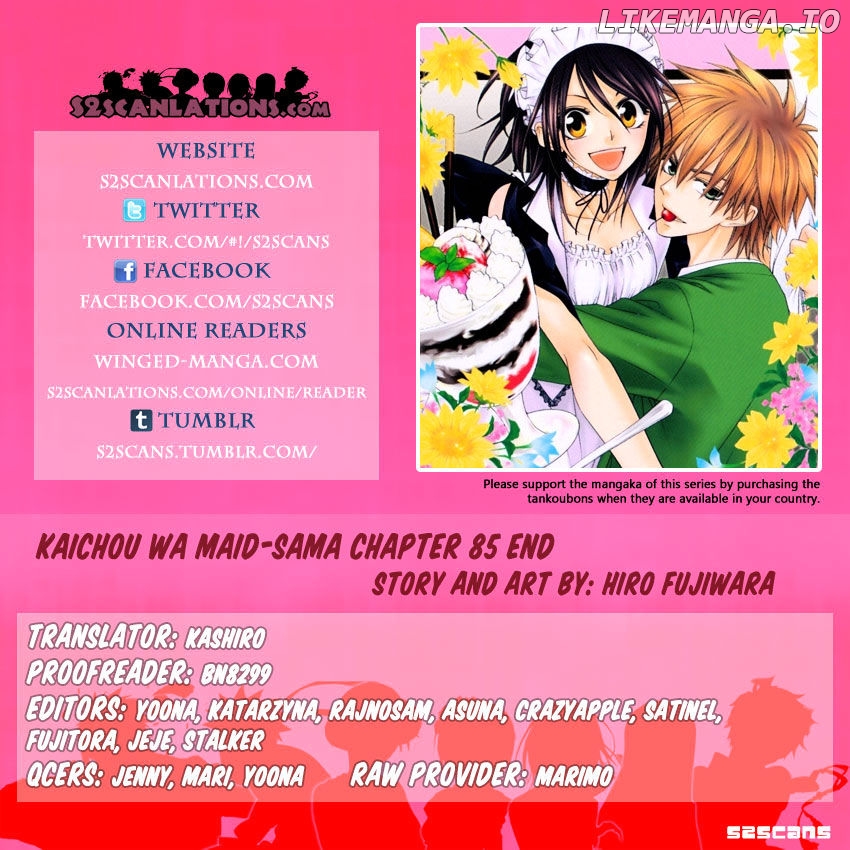 Kaichou Wa Maid-Sama! chapter 85 - page 1