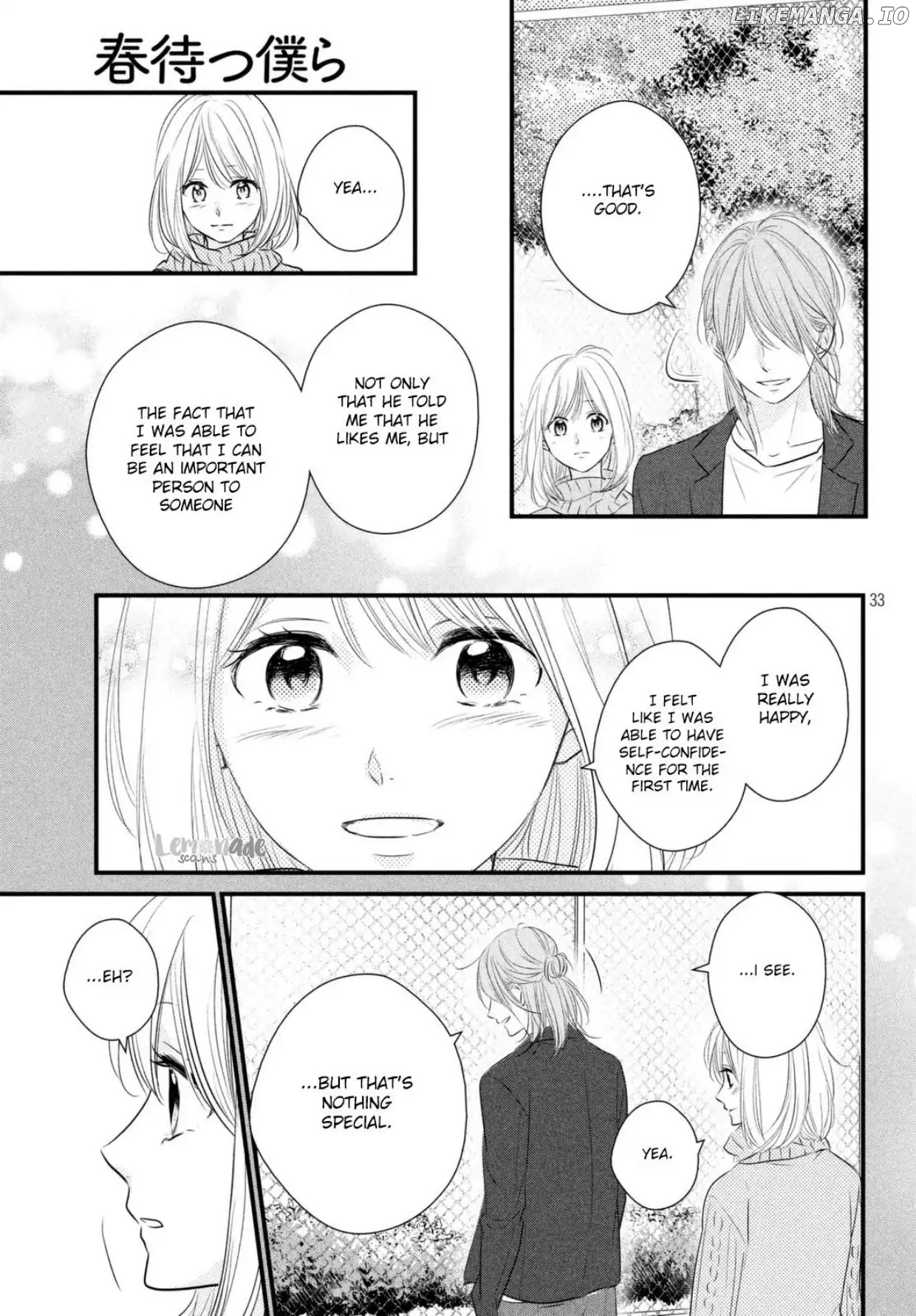 Haru Matsu Bokura chapter 36 - page 34