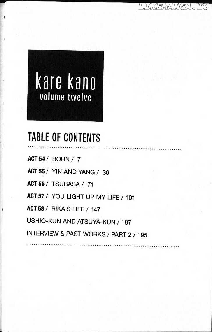 Kareshi Kanojo no Jijou chapter 54 - page 6