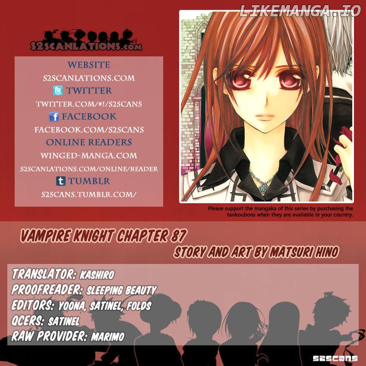 Vampire Knight chapter 87 - page 1