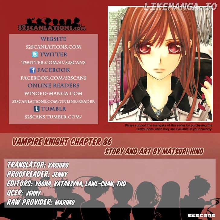Vampire Knight chapter 86 - page 1