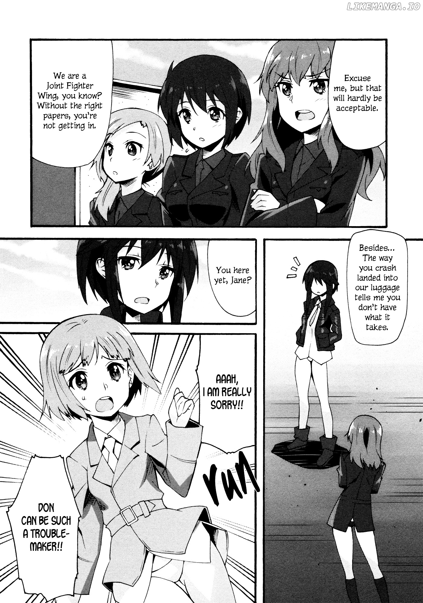 Strike Witches - Kurenai no Majotachi chapter 3 - page 12