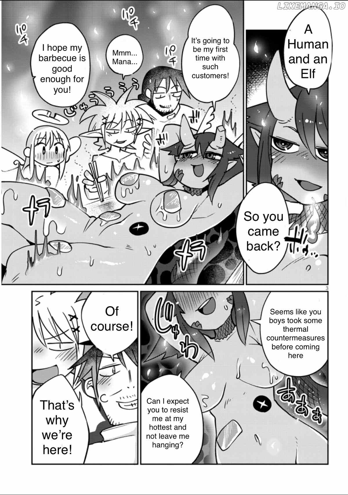 Ishuzoku Reviewers chapter 36 - page 3