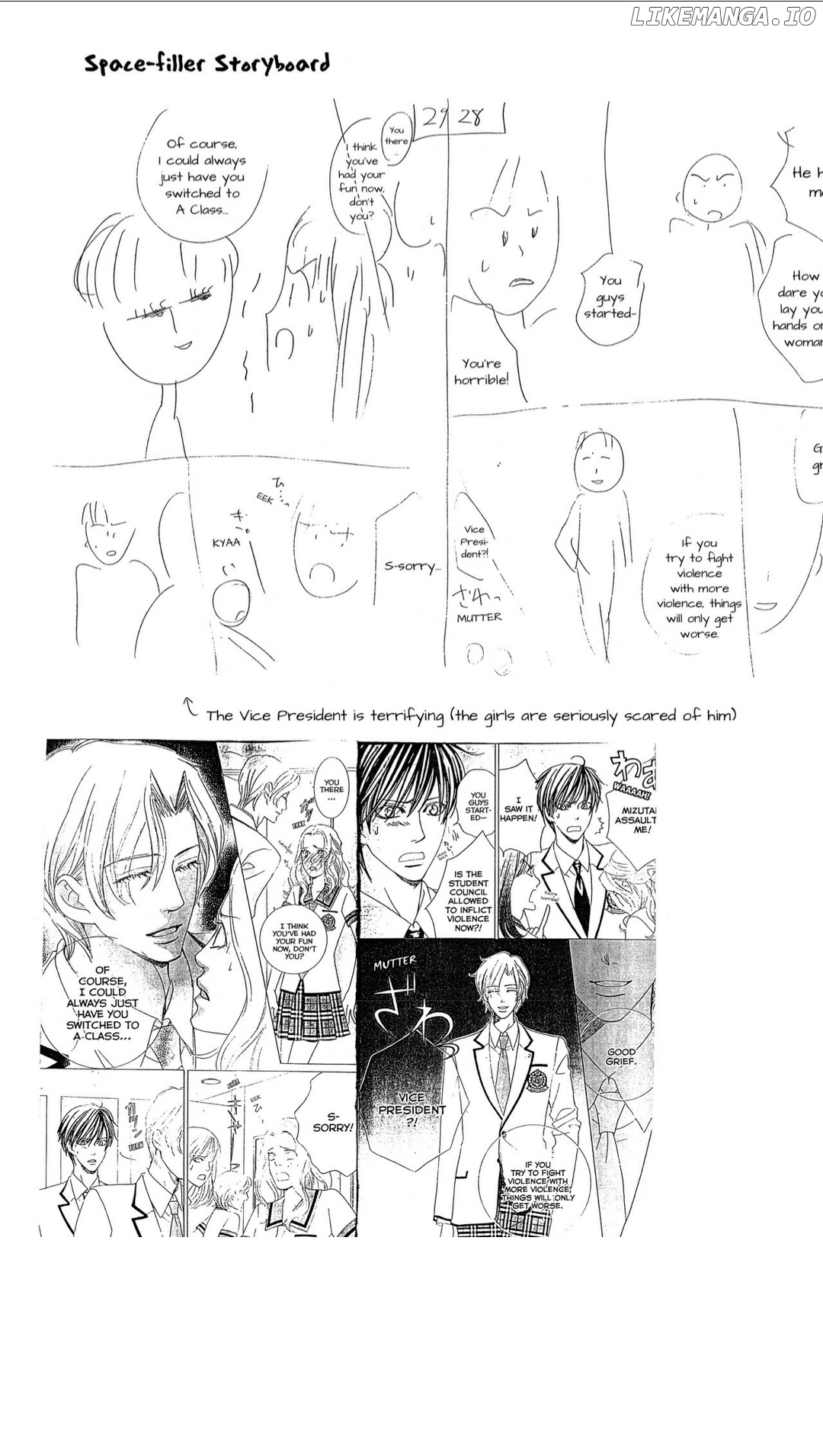 Gakuen Ouji chapter 41 - page 44