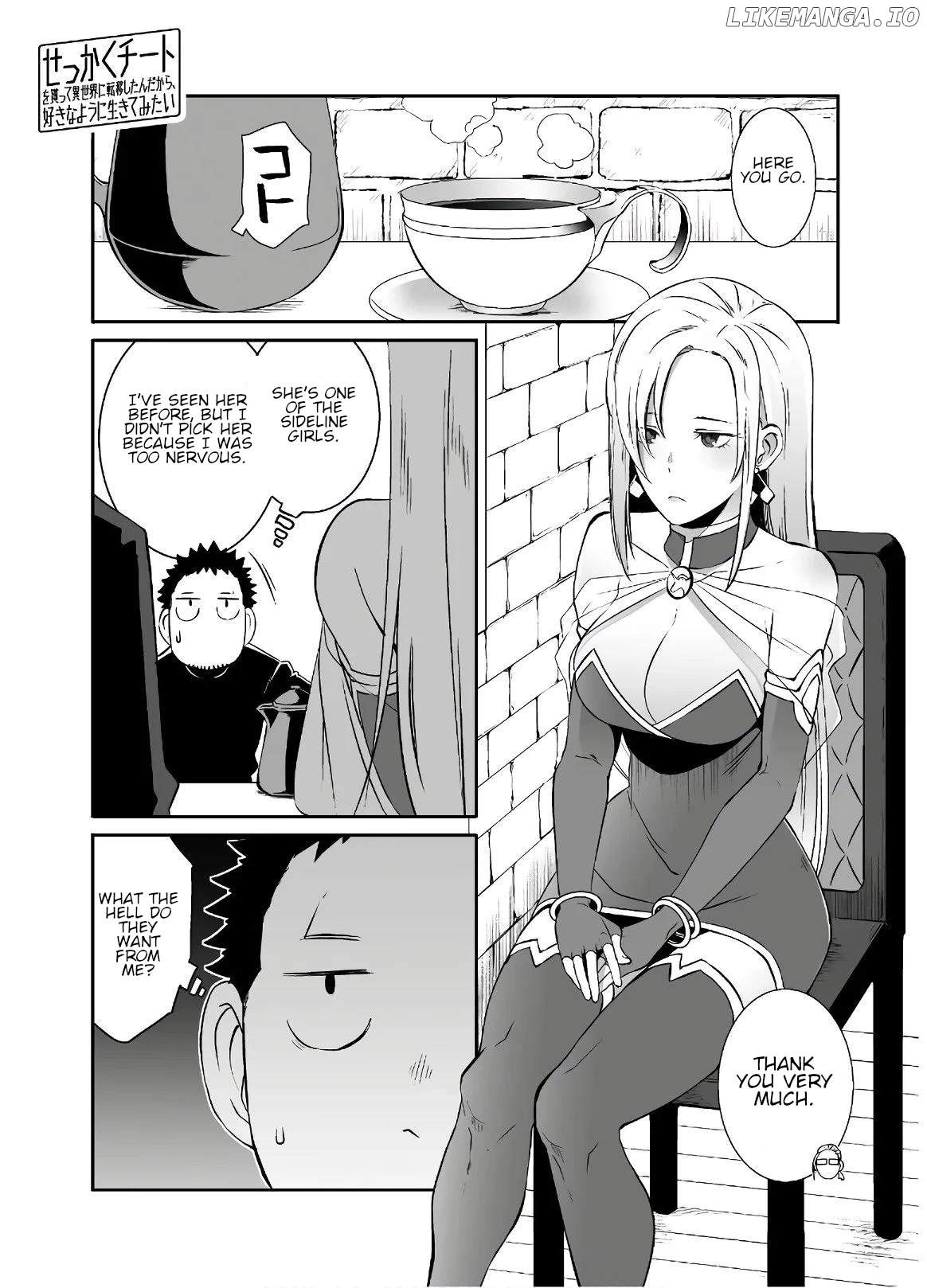 Sekkaku Cheat Wo Moratte Isekai Ni Teni Shita N Dakara, Suki Na You Ni Ikitemitai chapter 24 - page 2