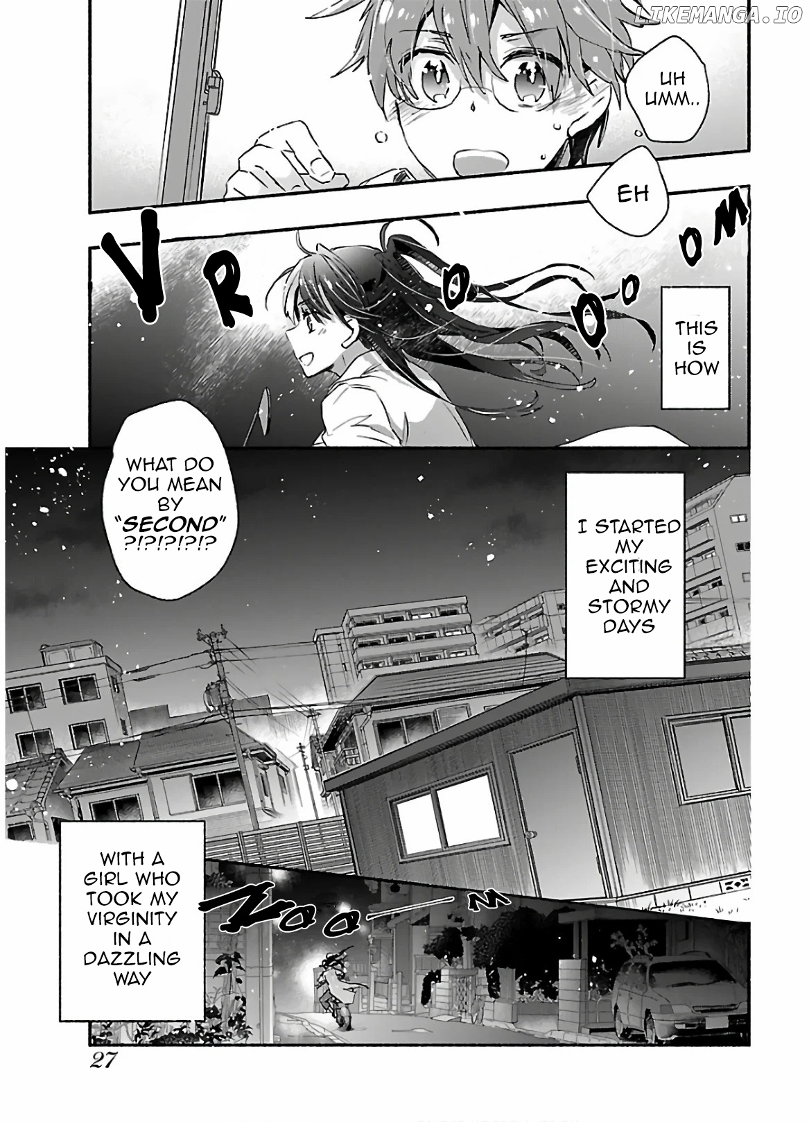 Yankee Musume Ni Natsukarete Kotoshi Mo Juken Ni Shippai Shisou Desu chapter 1 - page 27