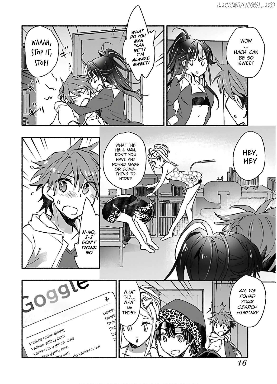 Yankee Musume Ni Natsukarete Kotoshi Mo Juken Ni Shippai Shisou Desu Chapter 6 - page 18