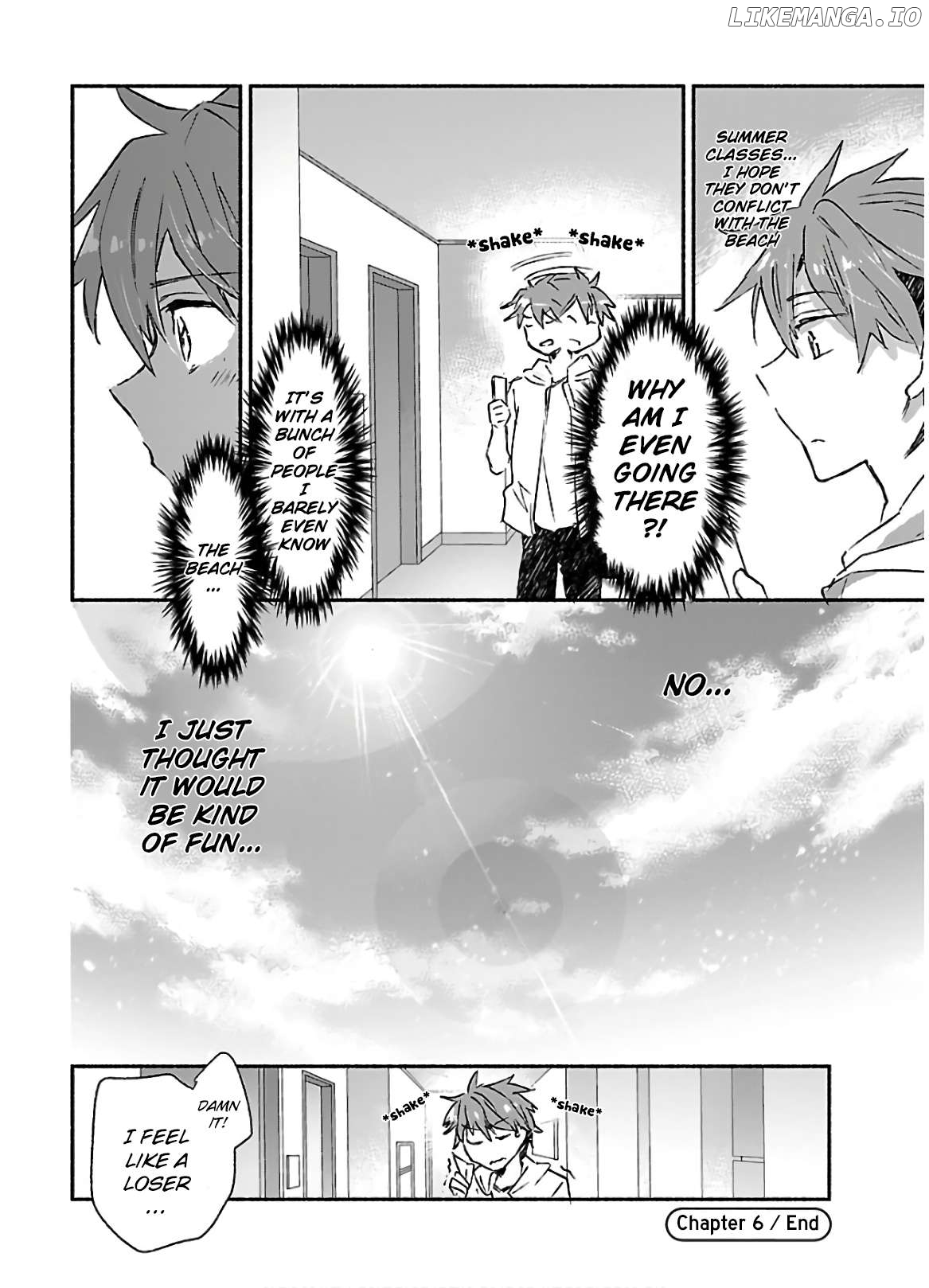 Yankee Musume Ni Natsukarete Kotoshi Mo Juken Ni Shippai Shisou Desu Chapter 6 - page 36