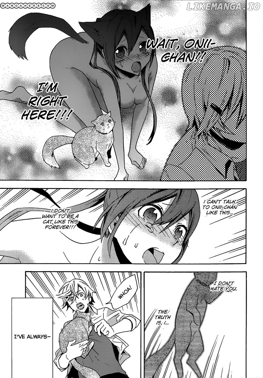 Oniichan no Koto ga Suki Sugite Nyan Nyan Shitai Burakon Imouto dakedo Sunao ni Narenai no chapter 1 - page 22