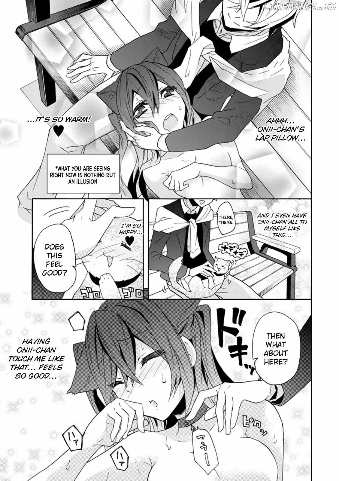 Oniichan no Koto ga Suki Sugite Nyan Nyan Shitai Burakon Imouto dakedo Sunao ni Narenai no chapter 14 - page 13