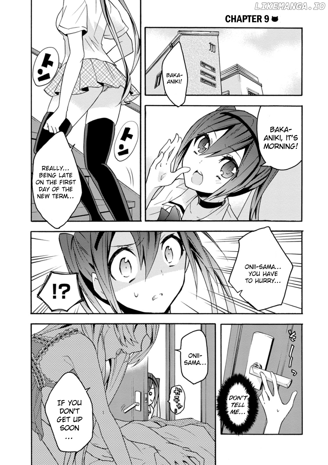 Oniichan no Koto ga Suki Sugite Nyan Nyan Shitai Burakon Imouto dakedo Sunao ni Narenai no chapter 9 - page 1