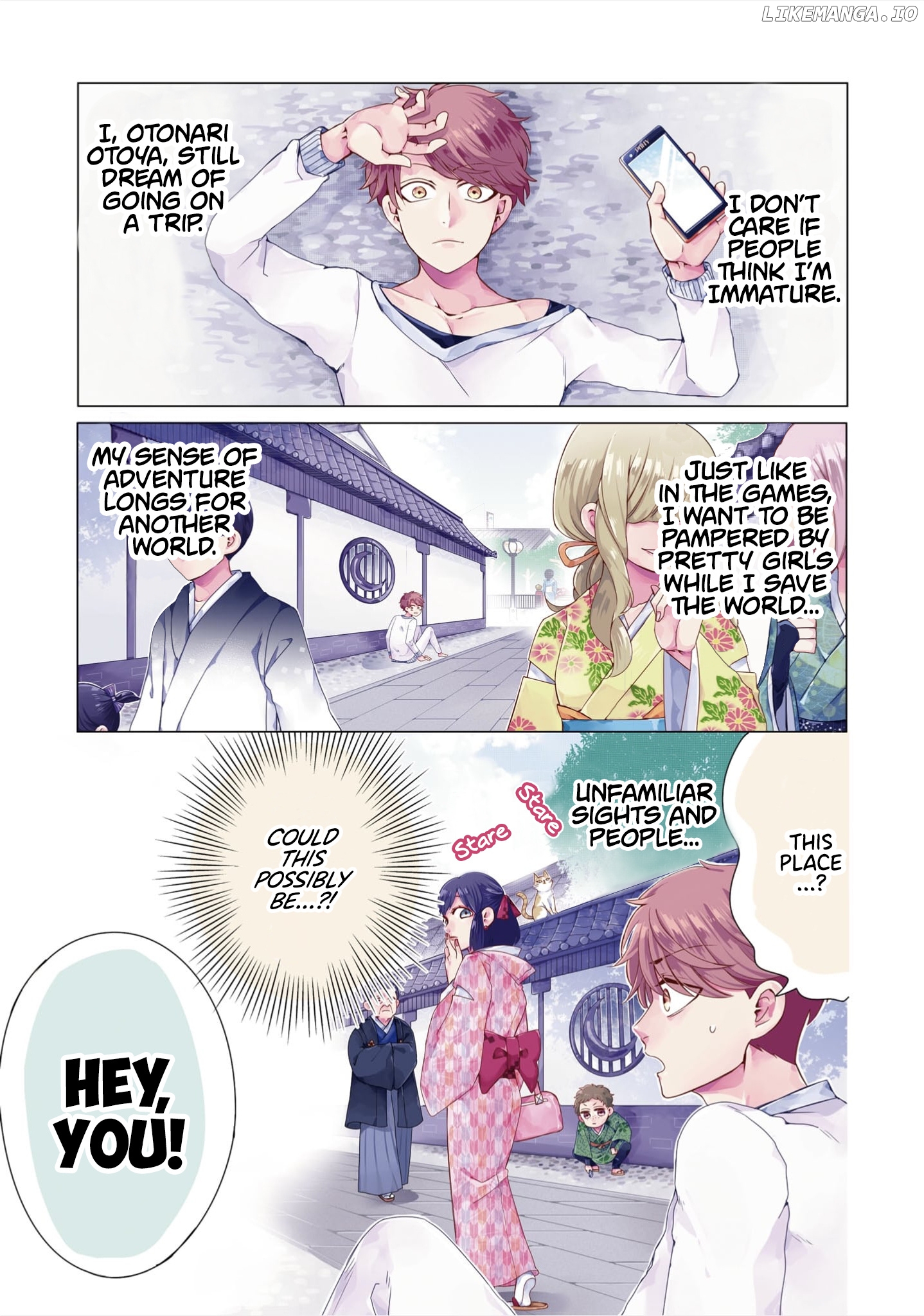 I ♂ Tripped Into An Otome Game chapter 1 - page 4
