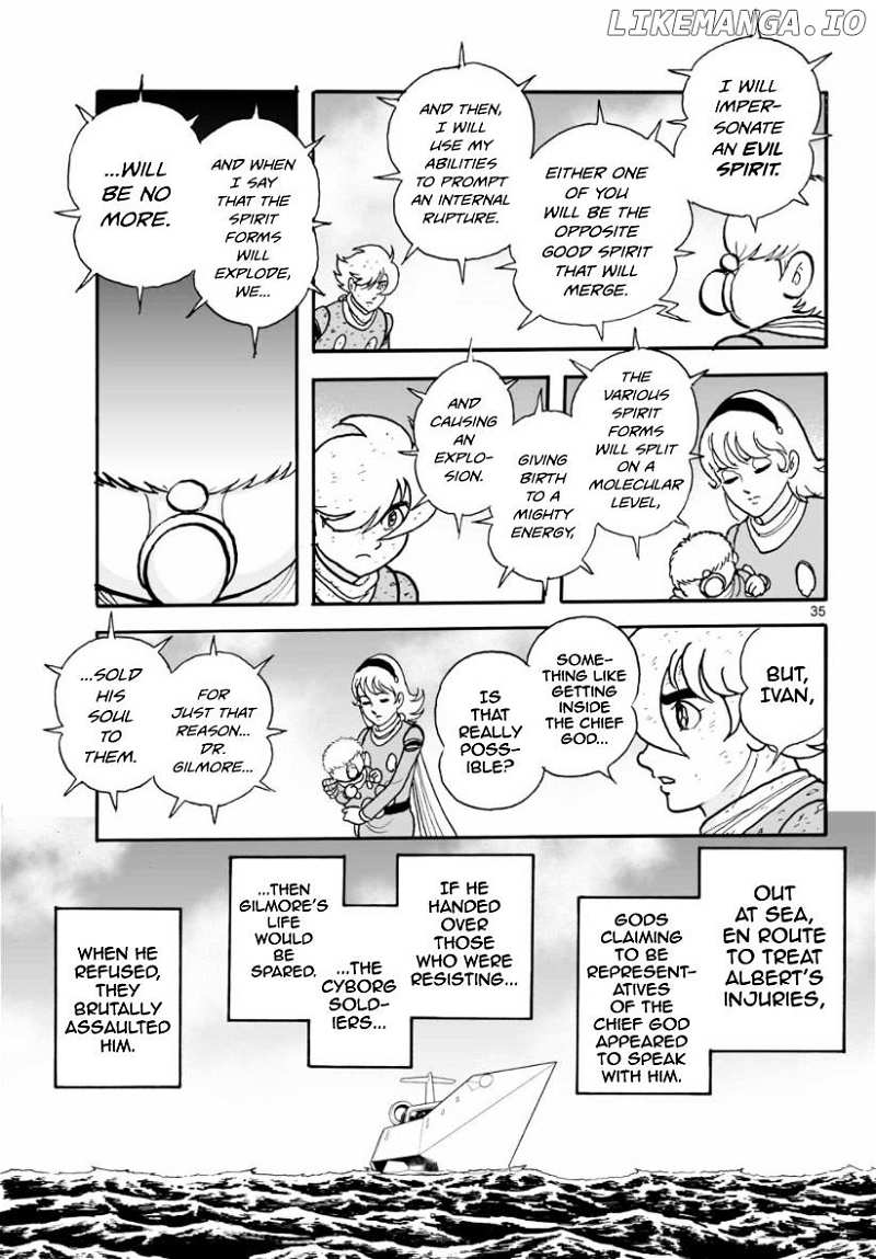 Cyborg 009 - Kanketsu Hen Conclusion - God's War chapter 21 - page 36