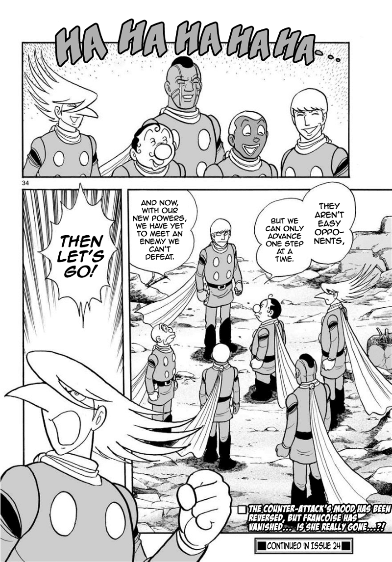 Cyborg 009 - Kanketsu Hen Conclusion - God's War chapter 23 - page 35