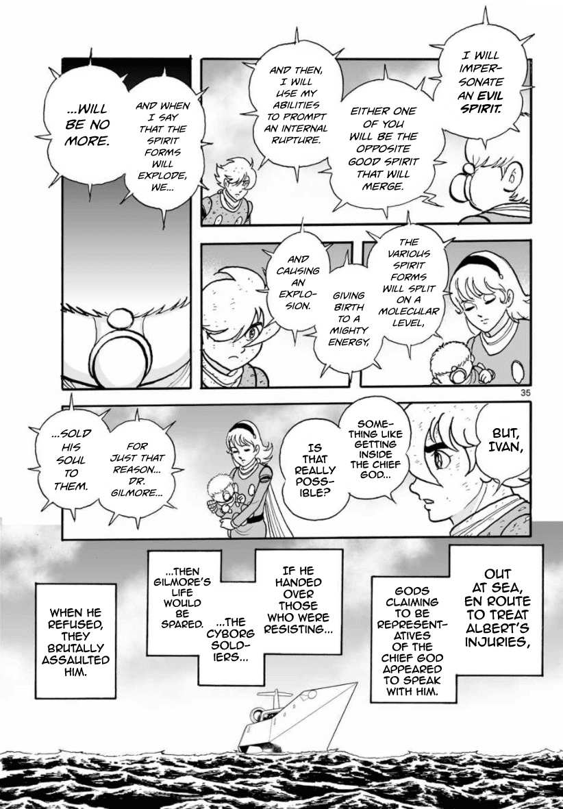 Cyborg 009 - Kanketsu Hen Conclusion - God's War chapter 30 - page 35