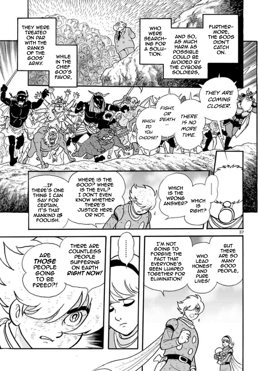 Cyborg 009 - Kanketsu Hen Conclusion - God's War chapter 30 - page 37
