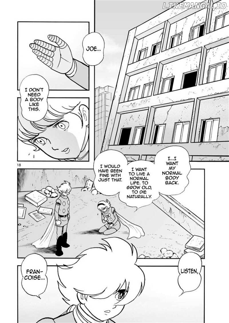 Cyborg 009 - Kanketsu Hen Conclusion - God's War chapter 14 - page 18