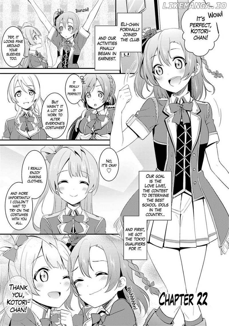 Love Live! - School Idol Project chapter 22 - page 1