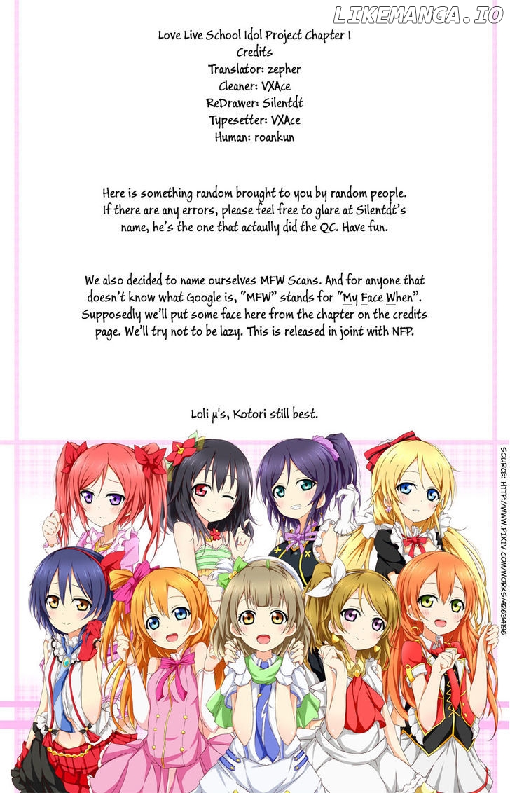 Love Live! - School Idol Project chapter 1 - page 36