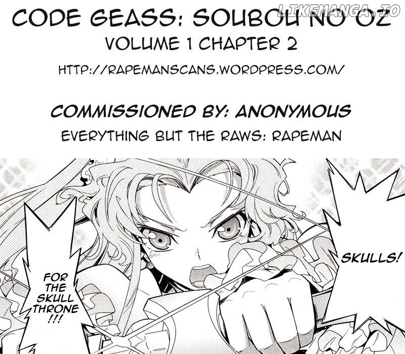 Code Geass - Soubou no Oz chapter 2 - page 36