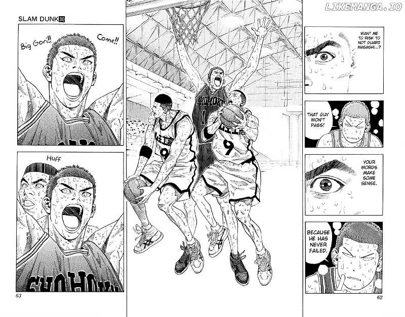 Slam Dunk Chapter 263 - page 15