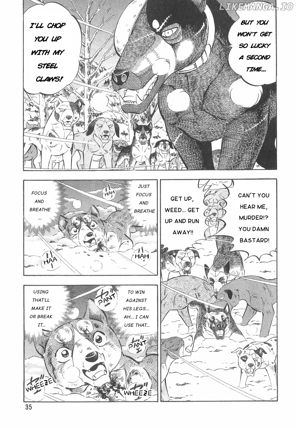 Ginga Densetsu Weed chapter 165 - page 3