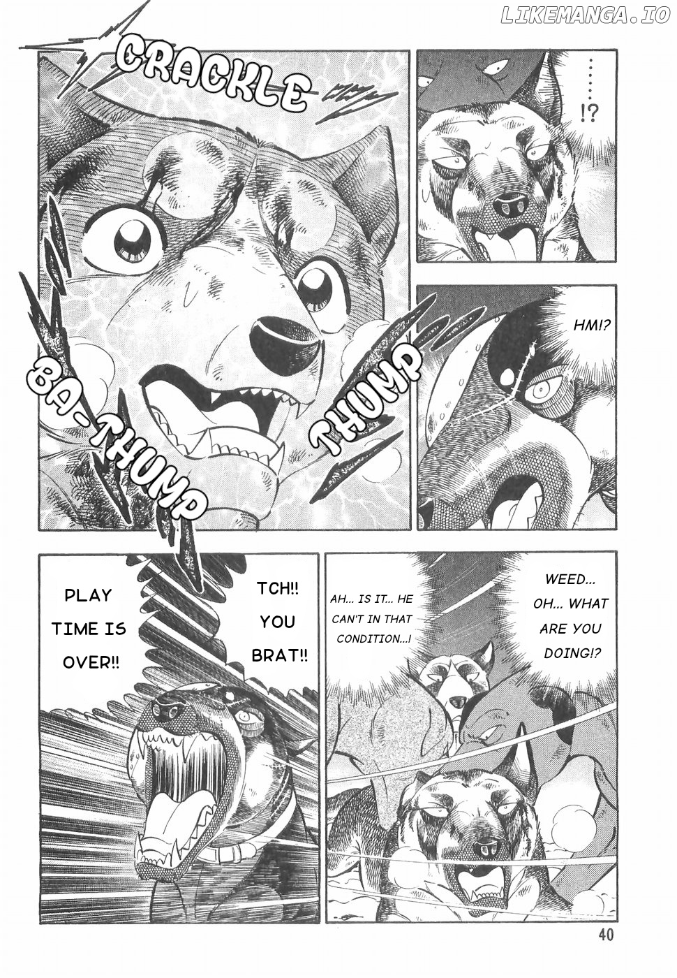 Ginga Densetsu Weed chapter 165 - page 8