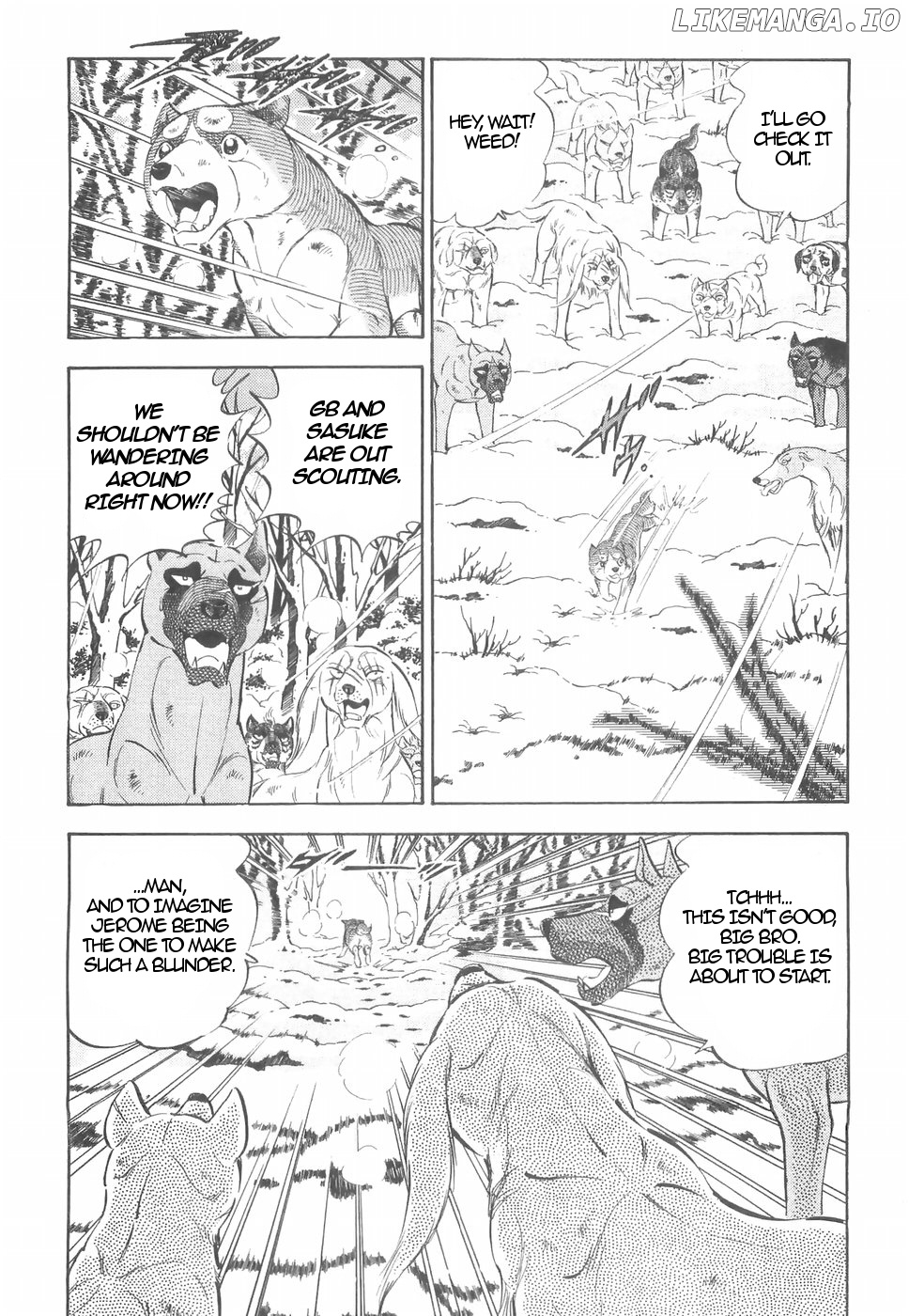 Ginga Densetsu Weed chapter 156 - page 21