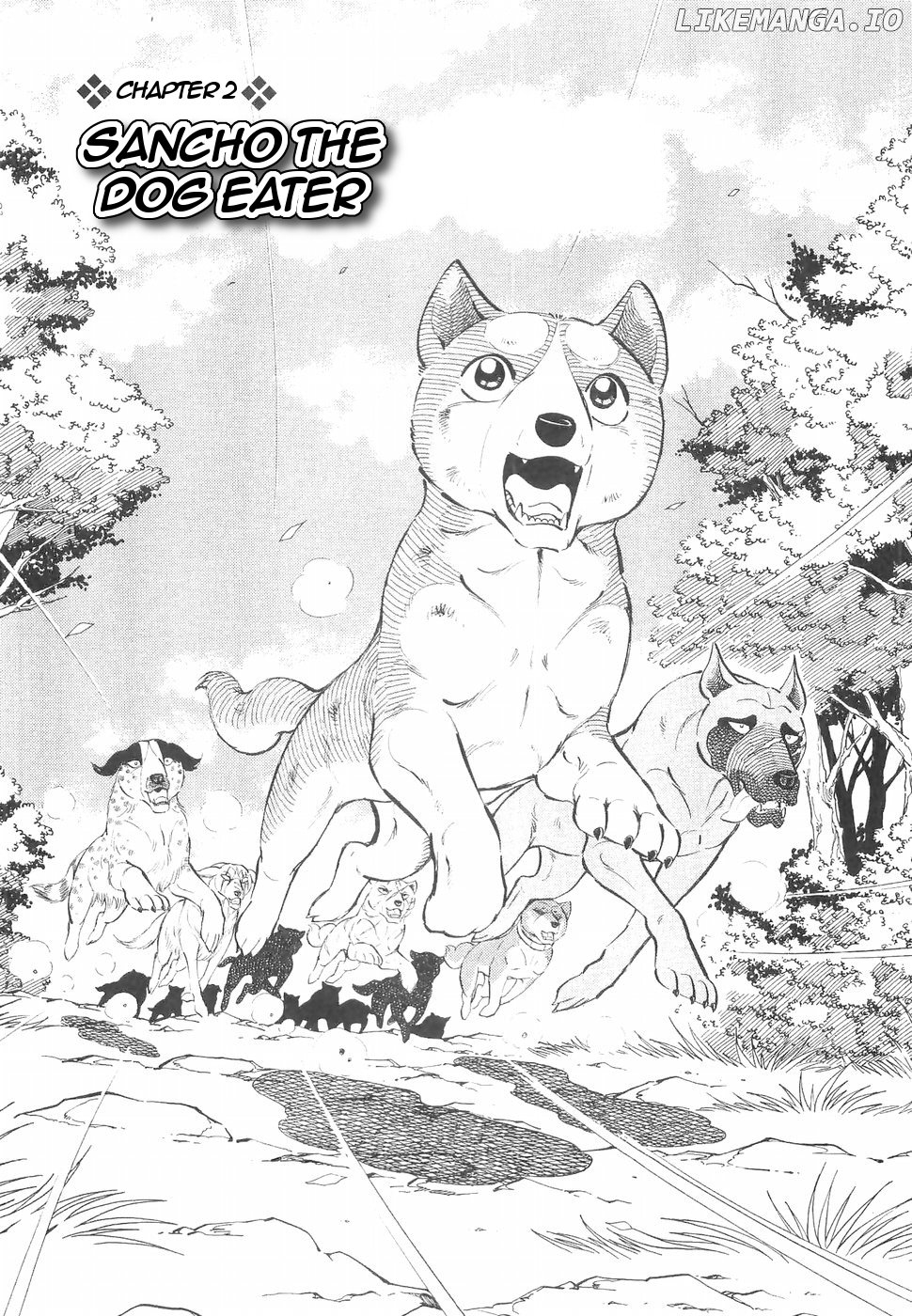 Ginga Densetsu Weed chapter 140 - page 1