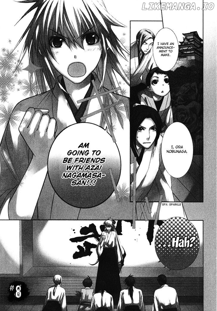 Sengoku Blood - Bara no Keiyaku chapter 8 - page 2