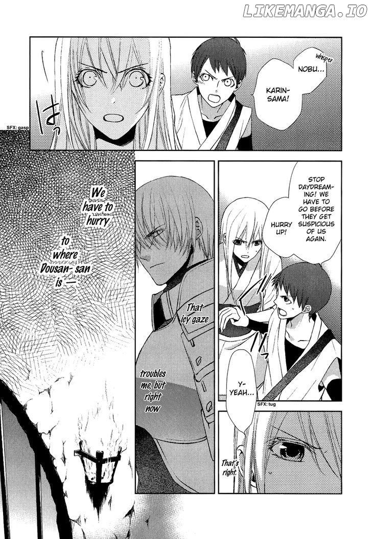 Sengoku Blood - Bara no Keiyaku chapter 12 - page 5