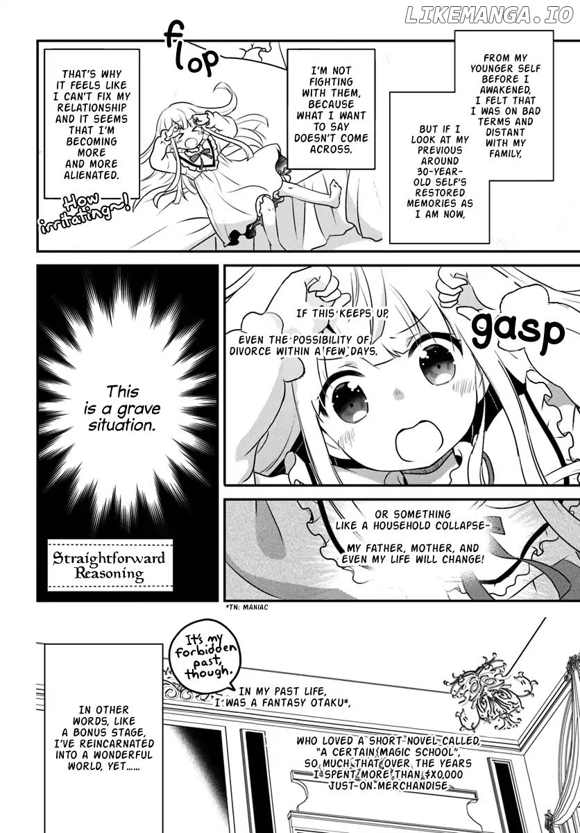 Reincarnated into an Otome Game? Nah, I'm Too Busy Mastering Magic! chapter 1.2 - page 6