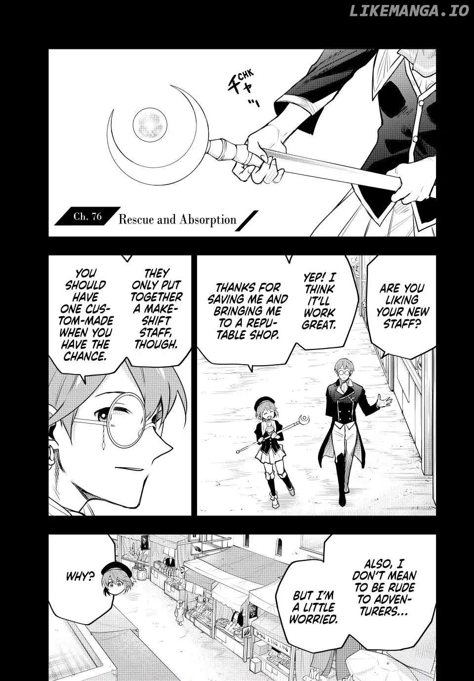 A Court Magician, Who Was Focused On Supportive Magic Because His Allies Were Too Weak, Aims To Become The Strongest After Being Banished chapter 76 - page 2