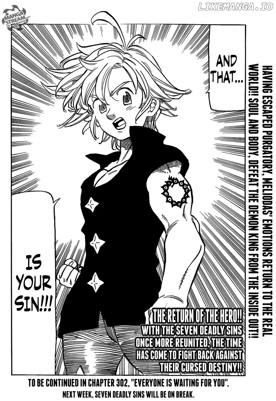 Nanatsu no Taizai chapter 301 - page 18