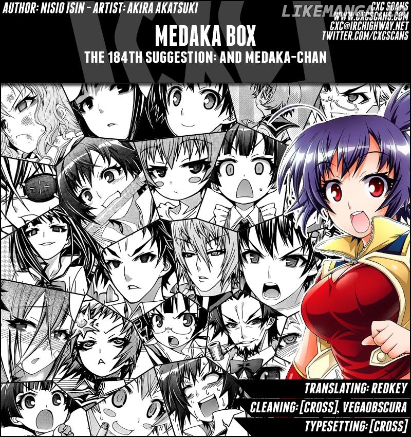 Medaka Box Chapter 184 - page 1