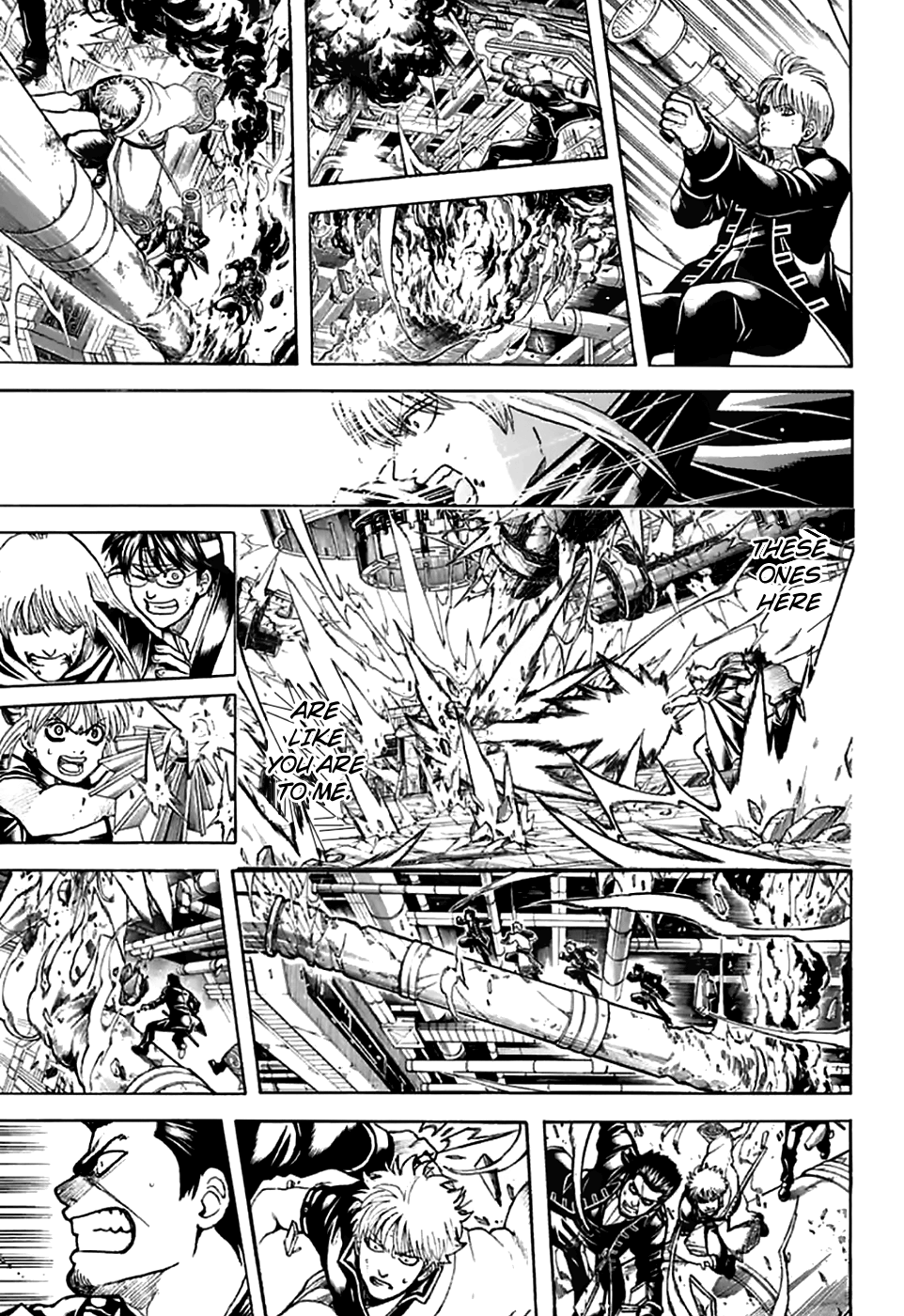 Gintama chapter 704 - page 15