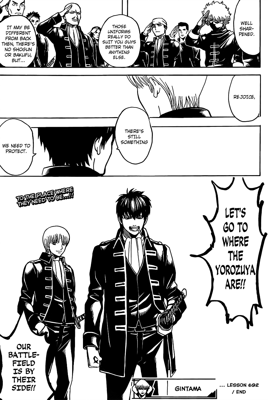 Gintama chapter 692 - page 19