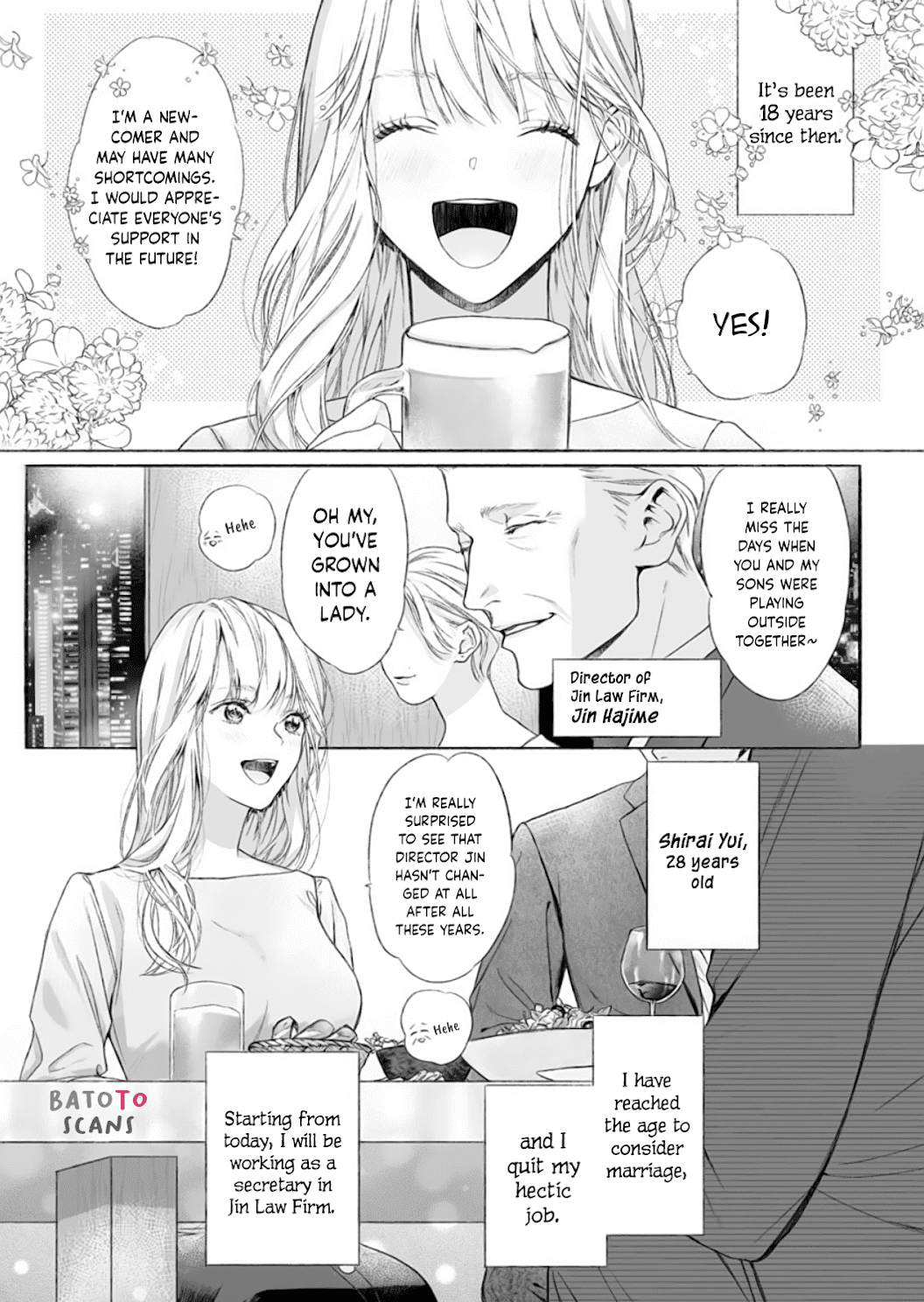 Kuro Bengoshi No Chijou Sekai De Ichiban Omoi Junai chapter 1 - page 5