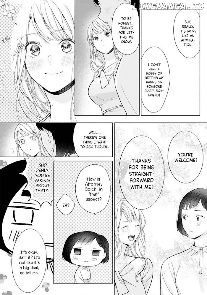 Kuro Bengoshi No Chijou Sekai De Ichiban Omoi Junai chapter 10 - page 22