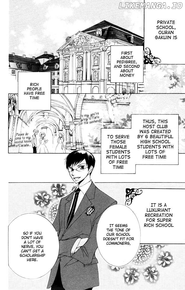 Ouran High School Host Club chapter 1 - page 10