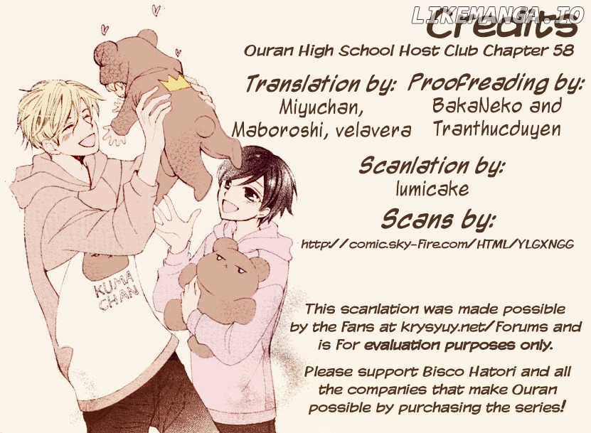 Ouran High School Host Club chapter 58 - page 11