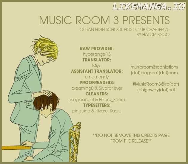 Ouran High School Host Club chapter 75 - page 1