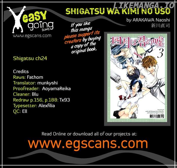 Shigatsu Wa Kimi No Uso chapter 24 - page 1
