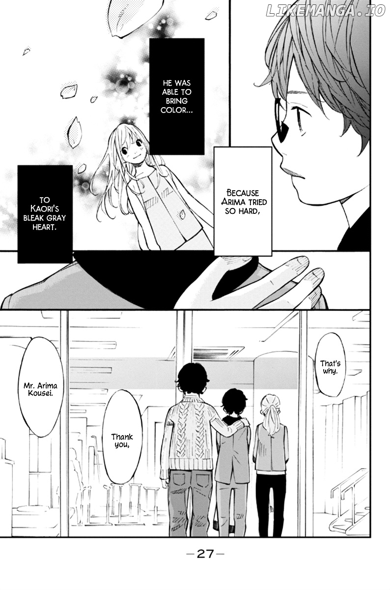 Shigatsu Wa Kimi No Uso chapter 37 - page 28