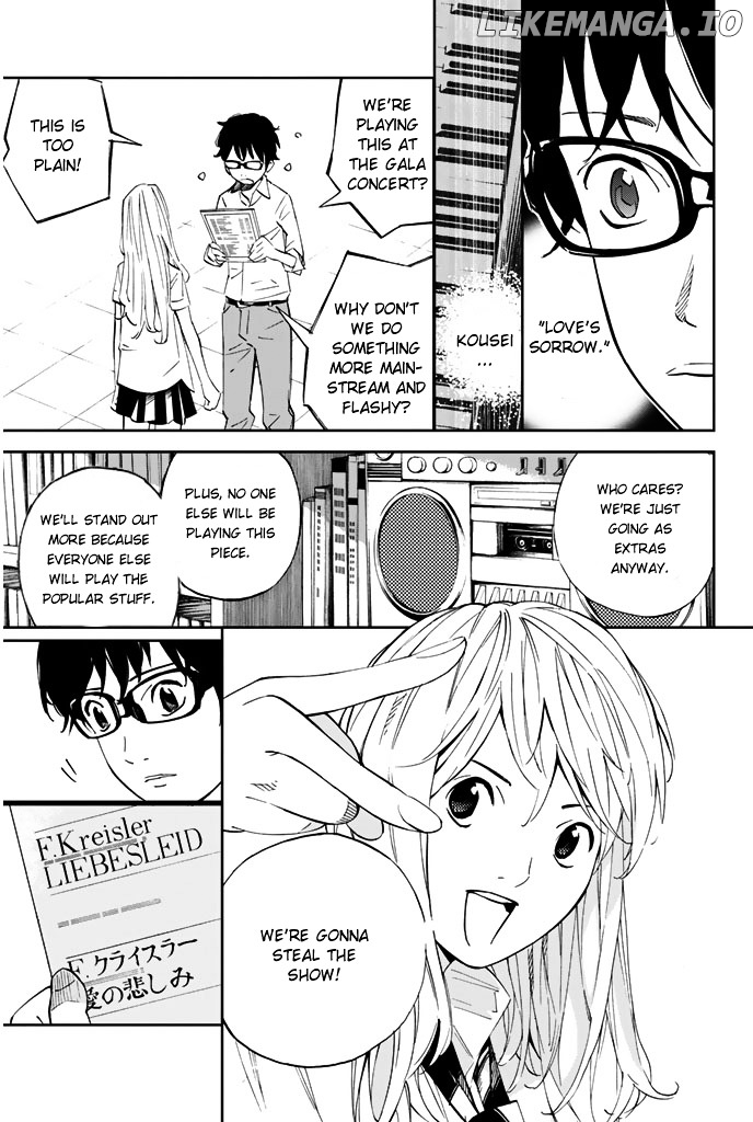 Shigatsu Wa Kimi No Uso chapter 20 - page 22